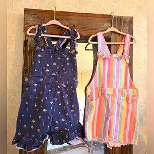 Overall Dresses the colorful size 6 the floral 7